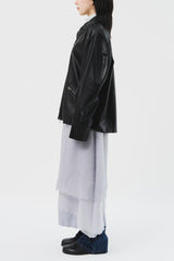 Storm Leather Zip Jacket