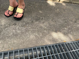 line strap slingbacks