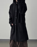Koven Wool Hooded Coat