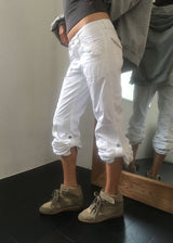 2WAY CAPRI BOOTS CUT PANTS