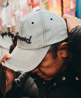 F****D SIGN STRAPBACK DAMAGE -ICE BLUE-