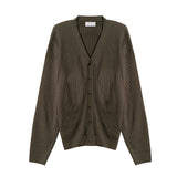 LMN Lies Loose fit V-neck Knitwear Cardigan (10 colors)