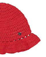 Coma Ruffle Beanie - Red