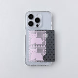 【MADE】 ミャオカードスマホケース - ピンク