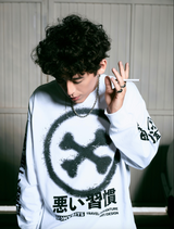 ウォッシュロングスリーブTシャツ