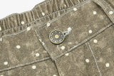 Noel Dot Washed Graphic Wide Pants
