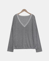 ルニル ドット レース ロングスリーブ Tシャツ