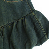 Vera Shirred Denim Mini Skirt 231633143