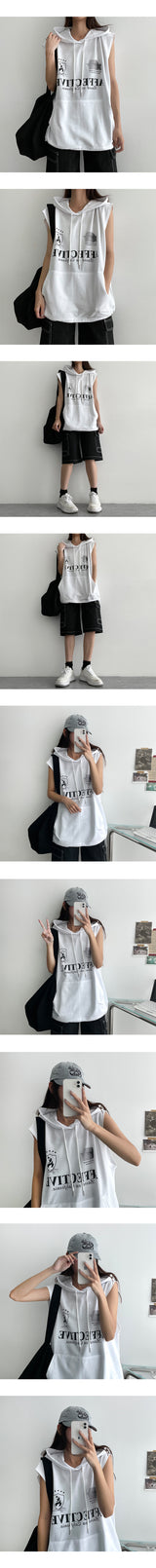 Mano Boxy Hood Vest