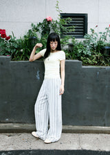 [ORIGINAL] トーンズボートネック半袖Tシャツ