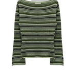 Trini Boat Neck Airy Jewel Knit (3c)