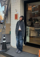 ロー ディープ ストレート デニム