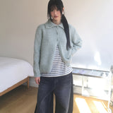 Nedic V-neck Collar Loose Fit Knit Cardigan