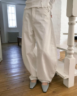looper back eyelet cotton wide pt