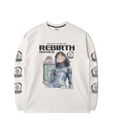 OC Rebirth EC ウォッシュドロングスリーブ (エクリュ)