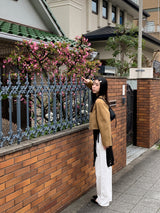 [MADE] Harmo layered knit skirt