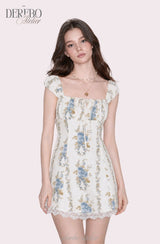 フローラミューズ ミニドレス