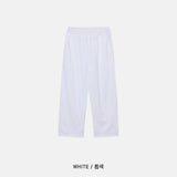LMN Nomace Cotton Coolinen Banding Wide Pants (6 colors)