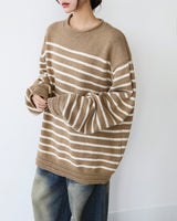 MOIN STRIPE KNIT