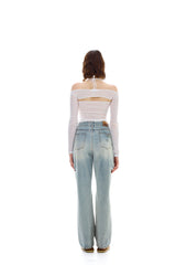 MANON OFF-SHOULDER SET / WHITE