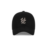 Flow VZ Leather Patch Ball Cap Black