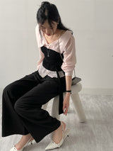 [Summer ver.] Launer Pocket Two-Tuck Wide Slacks