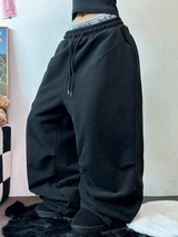 アンバランスドカーゴヒップパッチロングパンツ🤍🩶🖤3カラー