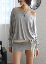 OFF SHOULDER 2WAY TOP
