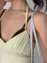 Breeze CottonModal Halter-Neck Top (4colors, 2sizes)