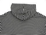 ブレッシルーズ起毛ダンガラフードTシャツ（4c）