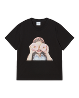 25FW WOMAN ADLV ベビーフェイスドーナツ3半袖Tシャツ