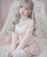 アドラーブルリボンパールチョーカーネックレス