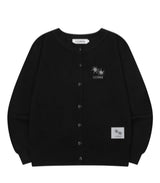 RUENO R-NECK BUTTON CARDIGAN (3COLOR)