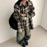 Froll Boxy Fleece Check Southern Jacket