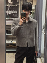 Sio Tweed Crop Wool Jacket