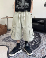Elder Washed Cargo Bermuda Pants