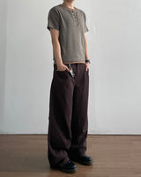 Clo Layered Buckle Short Sleeve T