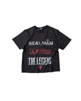 リアルマン イズ レジェンド Tシャツ(BK)