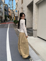 バルーンタックカーゴパンツ (4C)