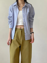 Rusk Stripe Loose Fit Shirt