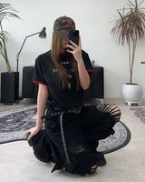 Det Dual Eyelet Long Belt