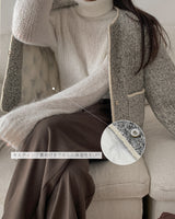 Wool tweed jacket