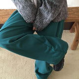 Beams Wide Cargo Sweat Pants