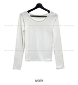 [U-BASIC] Winter Deep Brushed Round Long Sleeve