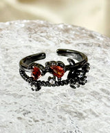 Heart Flower Ring