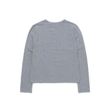 Basic Logo Long Sleeves_Gray