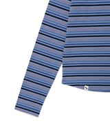 GRANOLA STRIPED LS TEE BLUE(CV2GFFT555A)