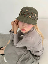 Button@button vintage cap