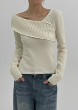 [MADE] Easy Off Shoulder Knit