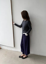  soft simple slim T